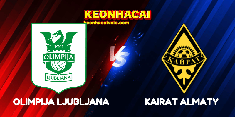Soi Kèo Trận Đấu Olimpija Ljubljana vs Kairat Almaty Ngày 09/07/2025 - Champions League - Qualification 2 Olimpija Ljubljana vs Kairat Almaty