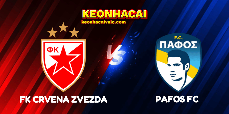 Soi Kèo Nhà Cái FK Crvena Zvezda vs Pafos FC Ngày 20/08/2025 - Champions League – Qualification 2 FK Crvena Zvezda vs Pafos FC